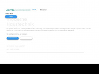 jontza-haustechnik.de Webseite Vorschau