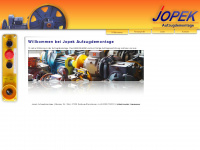 jopek-aufzuege.de Webseite Vorschau