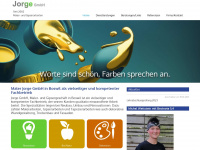 maler-jorge.ch Webseite Vorschau