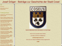 josef-groeger-cosel.de Webseite Vorschau