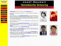 josef-neumair.de Webseite Vorschau