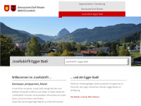 josefsdoerfli.ch Webseite Vorschau
