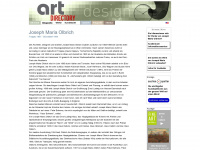 joseph-maria-olbrich.de Webseite Vorschau