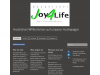 joy4life.de Webseite Vorschau