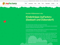 joyfactory.ch Webseite Vorschau