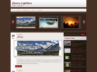 jquery-lightbox.de Webseite Vorschau