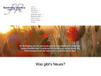 jr-marketing-services.de Webseite Vorschau