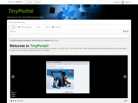 tinyportal.net Webseite Vorschau