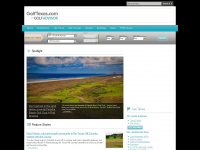 golftexas.com Webseite Vorschau