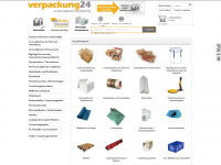 verpackung24.com Webseite Vorschau