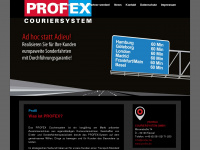 profex.de Webseite Vorschau