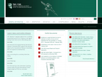 tas-cas.org Webseite Vorschau