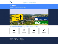 ju-buchen.de Webseite Vorschau
