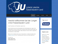 ju-kl-land.de Webseite Vorschau