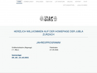 jublazurzach.ch Webseite Vorschau