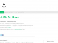 jublastursen.ch Webseite Vorschau