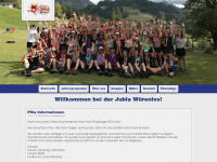 jublawuerenlos.ch Webseite Vorschau