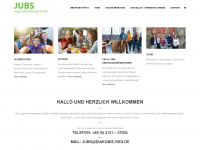 jubsneuss.de Webseite Vorschau