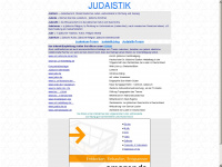 judaistik.de Webseite Vorschau