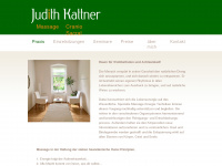 judithkattner.at Webseite Vorschau