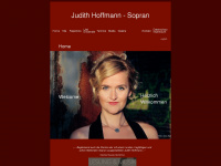 judithhoffmann-sopran.de Webseite Vorschau