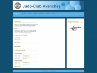 judo-club-avenches.ch Webseite Vorschau