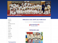 judo-feldkirchen.at Webseite Vorschau