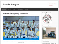 judo-in-stuttgart.de Webseite Vorschau