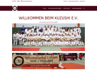 judo-lübben.de Webseite Vorschau