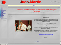 judo-martin.at Webseite Vorschau