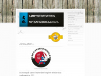 judo-svk.de Webseite Vorschau