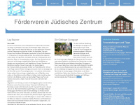 juedisches-zentrum.de Webseite Vorschau