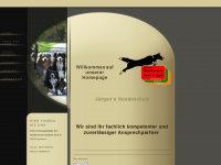 juergens-hundeschule.de Webseite Vorschau