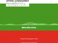 jugendarbeit-leiningerland.de Webseite Vorschau