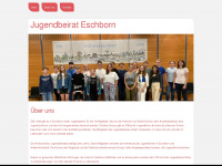 jugendbeirat-eschborn.de Webseite Vorschau