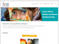 jugendkunstschule-wangen.de Webseite Vorschau