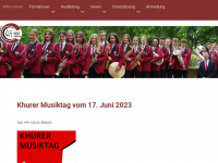 jugendmusikchur.ch Webseite Vorschau