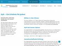 jugendseeheim-sylt.de Webseite Vorschau