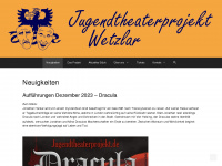 jugendtheaterprojekt.de Webseite Vorschau