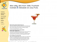 juicyfruits.de Webseite Vorschau