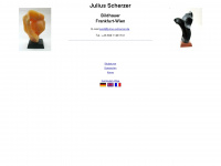 julius-scherzer.de Webseite Vorschau