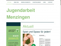 jume.ch Webseite Vorschau