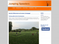 jumpingspeeders.ch Webseite Vorschau