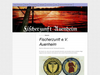 fischerzunft-auenheim.de Webseite Vorschau