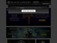 blacklibrary.com Webseite Vorschau