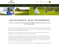 golfdeandratx.com Webseite Vorschau