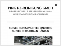 serverreinigung.com Webseite Vorschau