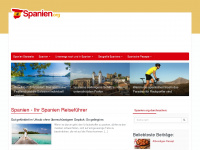 spanien.org Webseite Vorschau