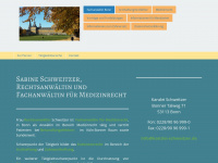 kanzlei-schweitzer.de Webseite Vorschau