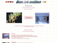 bauart-online.at Webseite Vorschau